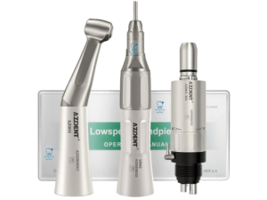 AZDENT SLOWSPEED HANDPIECE KIT/ 4 HOLE AIRMOTOR SET