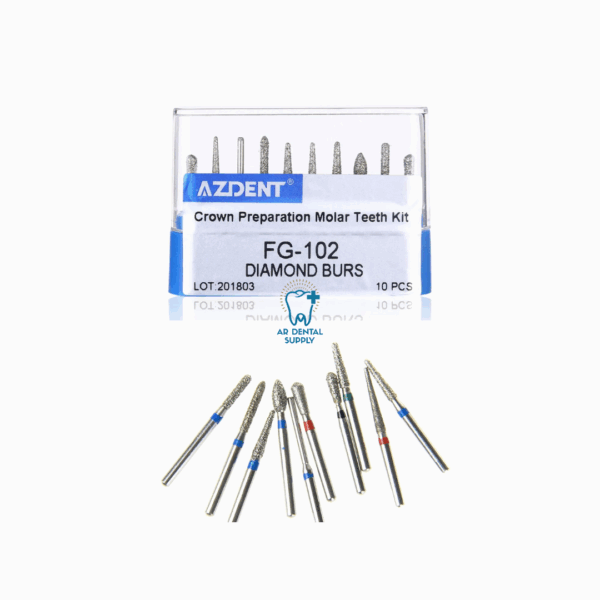 AZDENT BURS KIT-DIAMOND BURS - Image 5