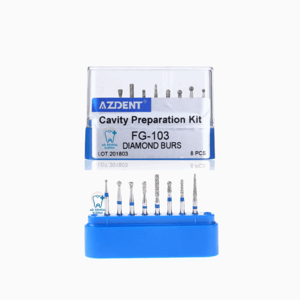 AZDENT BURS KIT-DIAMOND BURS - Image 4