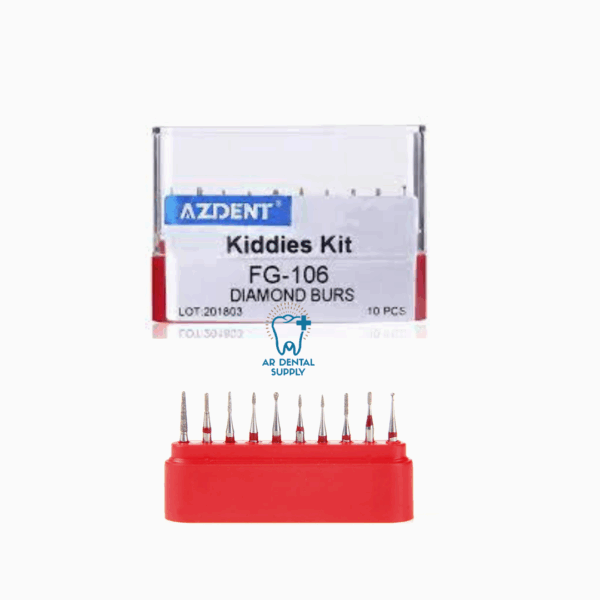 AZDENT BURS KIT-DIAMOND BURS - Image 2