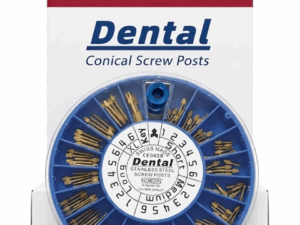 Endopost Gold-screwpost-PACK OF 120 POST + 2 KEYS