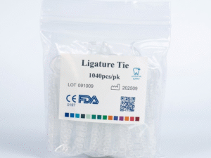 ORTHODONTIC LIGATURES (O-RINGS)..40 STRIPS -