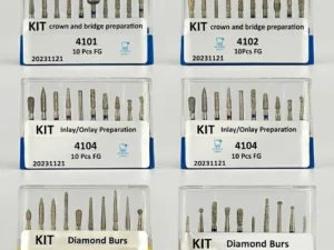 DIAMOND BURS KIT - FG BURS -FINISHING & POLISHING