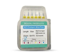 PROTAPER NITI ROTARY FILES "HEAT TREATED " BLUE FILES --SHAPE MEMORY SERIES--(SX-F3)