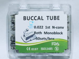 Buccal Tube-PACK OF 200 PCS- 50 SETS-(BONDABLE AND MONOBLOCK)