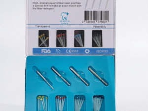 PREMIUM DENTAL FIBER POST KIT (PACK OF 20) WITH "4 DRILLS"