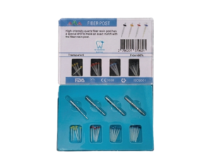 PREMIUM DENTAL FIBER POST KIT (PACK OF 20) WITH "4 DRILLS"