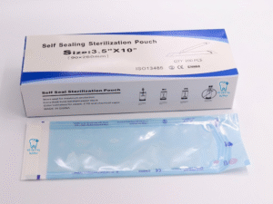 STERILIZATION POUCHES 90*260mm- DENTAL SELF SEALING POUCHES