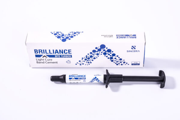 BRILLANCE Light Cure BAND CEMENT-Orthodontic  -3.5g syringe