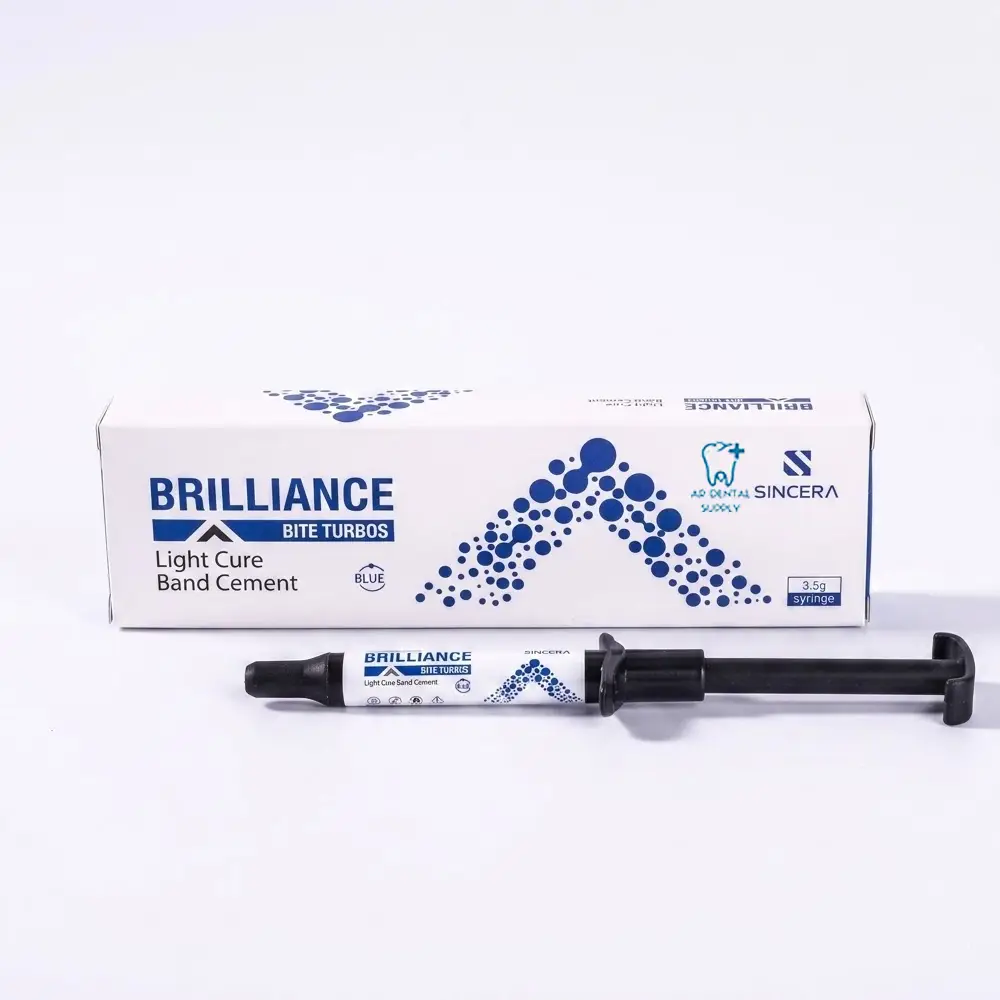 BRILLANCE Light Cure BAND CEMENT-Orthodontic -3.5g syringe