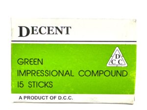 IMPRESSION COMPOUND - GREEN STICK