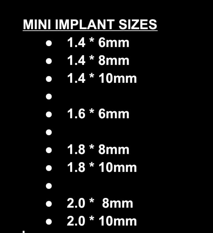 Orthodontic Mini Implant Screws – TADs (Temporary Anchorage Devices) - Image 3