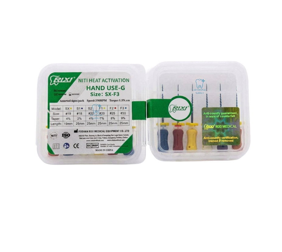 Rixi HandProtaper Niti Heat Activation