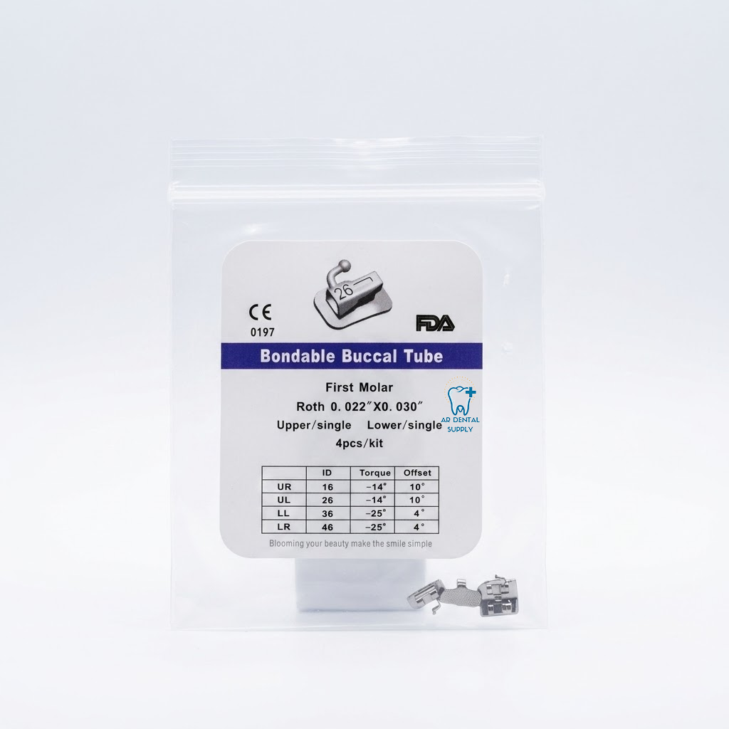 BONDABLE BUCCAL TUBE (First molar)
