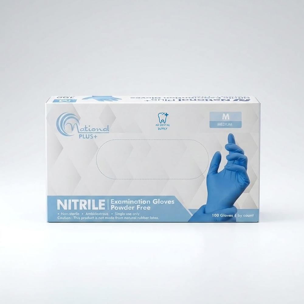 National Plus Nitrile Examination Gloves