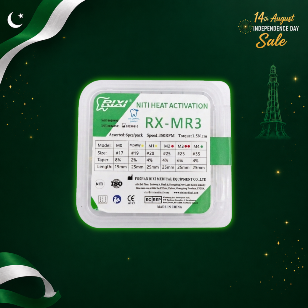 "RIXI" PROTAPER Files - MR3(04 TAPER SERIES)- ROTARY FILES (Copy)
