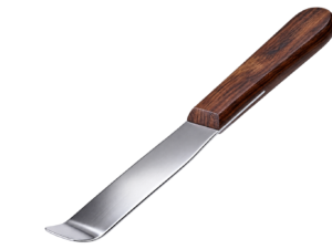 Dental Spatula with Wooden Grip