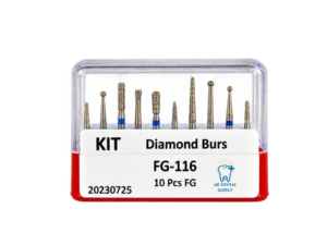 FG-116 DIAMOND BURS KIT – FG BURS -FINISHING & POLISHING