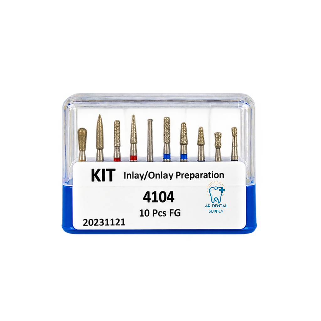 FG-4104 DIAMOND BURS KIT – FG BURS -FINISHING & POLISHING